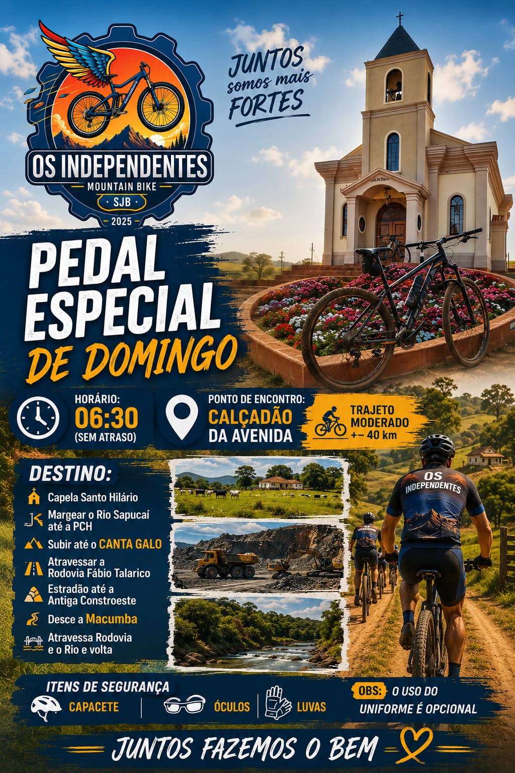 Pedal Especial de Domingo 06/06/2026