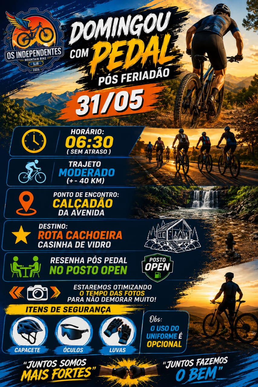 Pedal de Domingo 31/05/2026